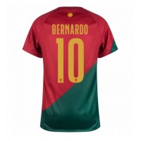 Portugalsko Bernardo Silva #10 Domáci futbalový dres MS 2022 Krátky Rukáv